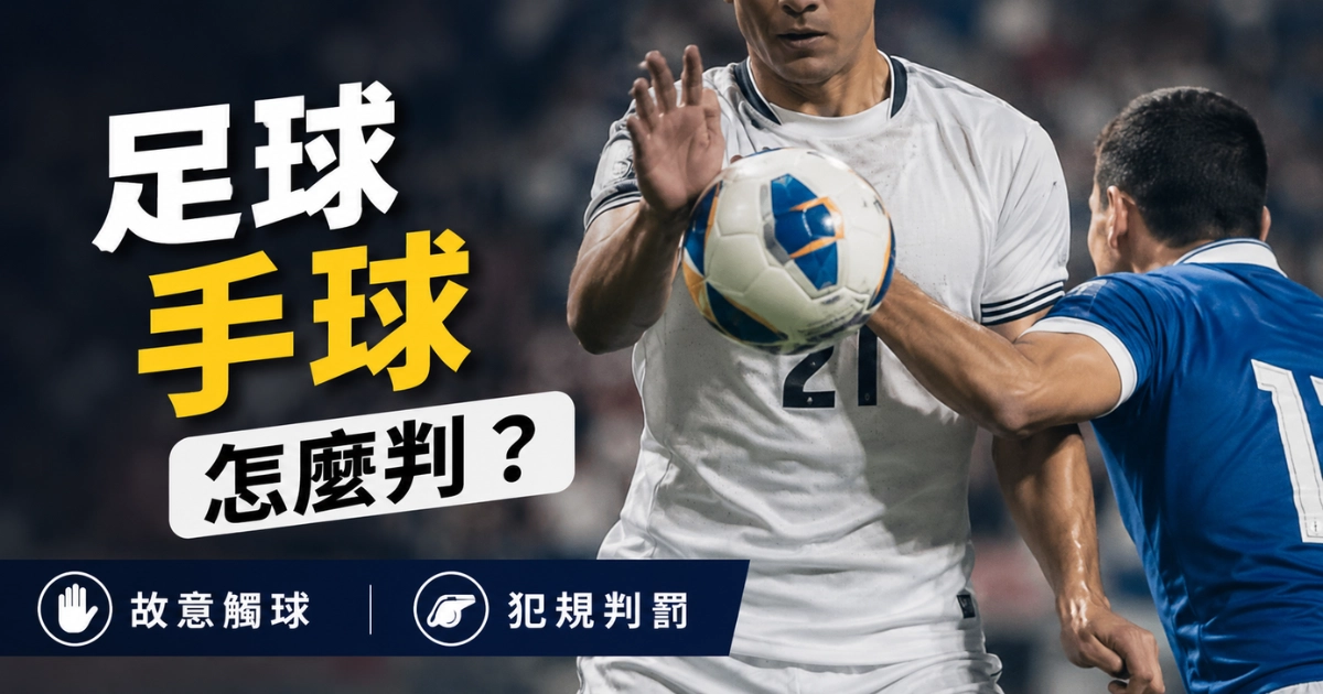 足球手球怎麼判?帶你看故意、非故意與 VAR 判罰標準